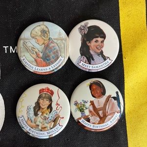 American Girl Collector Pins Meet samantha